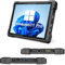 HEIGAOLAPC Rugged Tablet-Outdoor Tablet PC 10.1 Inch Win 11 Pro,16000mAh Large Battery 8GB RAM+128GB ROM, IP67 Waterproof Industrial Work PC with Rear+Front Camera/GPS Sim 4G /USB3.0 /WiFi /BT4.2 /FHD
