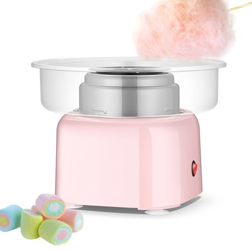 Macchina Per Zucchero Filato, Macchina Per Zucchero Filato Fai Da Te Per Uso Domestico Da 500 W, Dolci Fatti In Casa Per La Casa, Festa, Compleanno, Festival,Pink