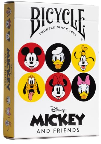 Bicycle Disney - Mickey & Friends, White