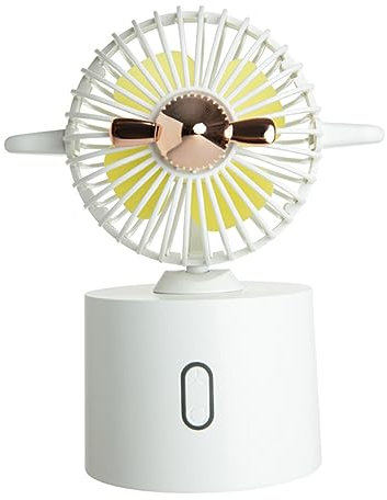 DOITOOL Ventilador De Mano Para Aeronaves Usb Recargable Ventilador De Escritorio Portátil Para Uso Interiores y Oficinas