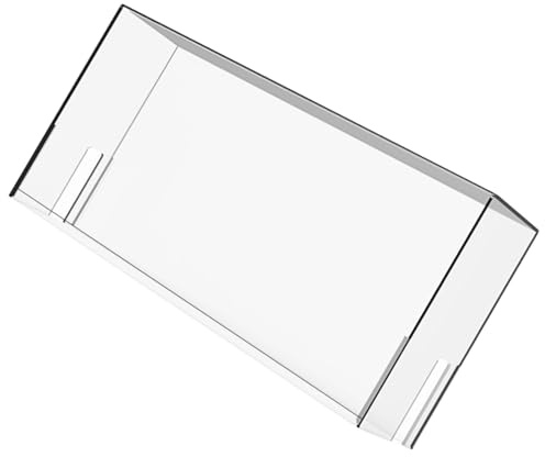 Veemoon Boîte Transparente pour Console de Jeu Étui de Protection Rangement Pratique pour Machine de Jeu
