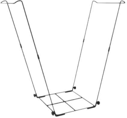MWAHJU Sacs poubelles Support de Sac Poubelle Jardin en métal Cadre réutilisable for Le Jardinage extérieur la Maison pour L'ExtéRieur Cuisine