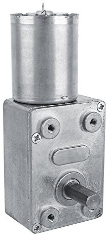 DC 12V Reversible Hochdrehmoment Turbo Schnecke Getriebe Gleichstrommotor Geschwindigkeitsreduzierung Elektromotor (40RPM)