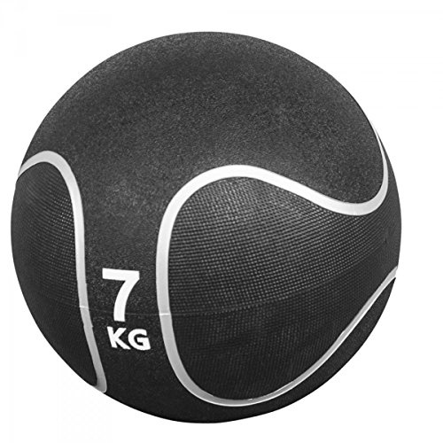 GORILLA SPORTS® Medizinball - 1kg, 2kg, 3kg, 4kg, 5kg, 6kg, 7kg, 8kg, 9kg, 10kg Gewichte, Einzeln/Set, Ø 23 oder 29 cm, rutschfest, aus Gummi - Slam Ball, Gewichtsball, Trainingsball, Fitnessball