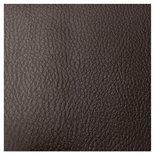 ggm® Kunstleder PU Trend, Breite 140 cm, Meterware, Farbe dunkelbraun