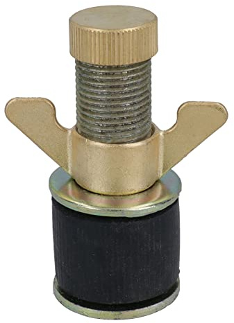 AB Tools Stahl-Abflussstopfen für Reagenzrohr, 40 mm, für Sanitär-Abflussrohr, Blindkappe