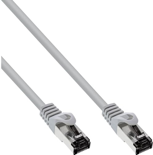 InLine 78815 Câble réseau 15 m Cat8,1 S/FTP (S-STP) gris (78815). Marque :