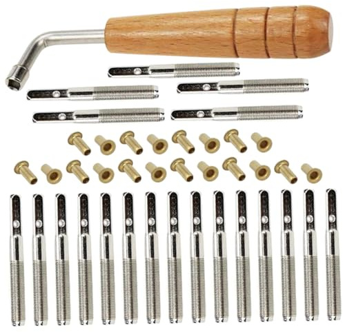 1 Satz Leierharfen Saitennägel Stimmwirbel und Metall | Stimmstift für Lyra, Stimmwirbel für Lyra, Lyre Harp, Zubehör für Leier