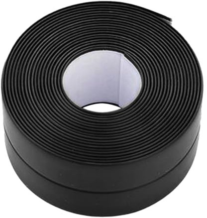 ZXUPOI 2 Rotoli Sigillante Autoadesivo Nastro Nastro Sigillante Impermeabile Striscia di Tenuta per Bordo Vasca da Bagno Toilette Cucina (3,8 cm x 3,2 m)