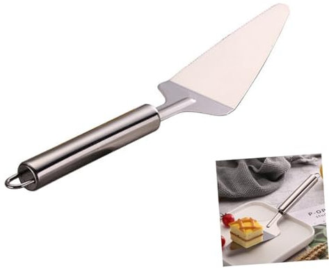 Alipis Pala para Pizza 410 de Acero Inoxidable Borde Dentado