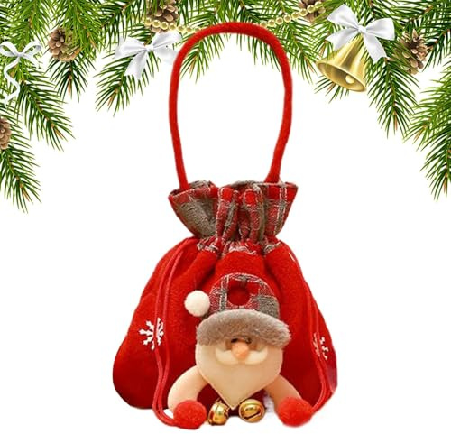 Süßigkeitentüte für Weihnachten, Süßigkeiten- und Snack-Tüten, Snacks zum | Verpacken von Snacks, Partygeschenk für Kinder und Erwachsene, gefüllt für Socken, für Kinder und Erwachsene