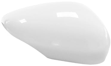 Auto Spiegelkappe Für Ford Für Fiesta MK7 Hatch 2008 2009 2010 2011 2012 2013-2017 Rechte Tür Flügel Spiegel Abdeckung Kappe Gefrorene Weiß