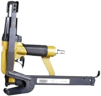 Pistola de clavos neumática, grapadora de aire para carpintería, tapicería de cojín de sofá, ideal para principiantes y profesionales