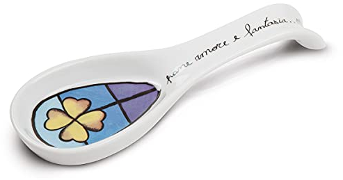 EGAN paf11t/C – Apoya cucharas, Porcelana, Azul Claro