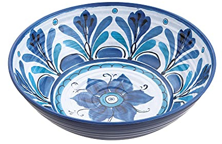 Serafino Zani Insalatiera Havana Blue