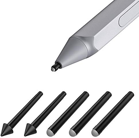 TiMOVO Stiftspitzen für Surface Pro 2017 Stift (5 Stück, HB/HB/HB/2H/2H)