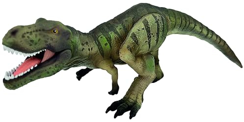 Bullyland 61461 - Spielfigur T-Rex mit beweglichem Maul, ca. 10,5 cm großer Dinosaurier, detailgetreu, PVC-Frei, ideal als Geschenk für Kinder ab 3 Jahren