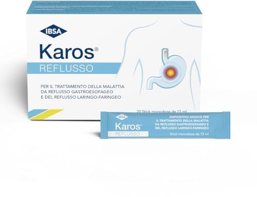 Karos Reflusso | Stick per uso orale per il trattamento dei sintomi da reflusso gastroesofageo