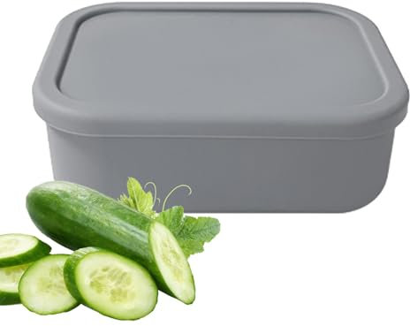 Dinchaakuarry Contenitore per alimenti portatile in silicone Lunch Box Lunch Box Lunch Contenitore a microonde a prova di calore
