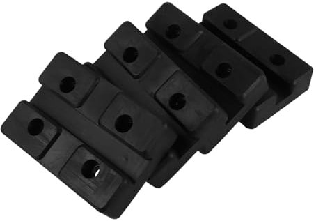 Zerodeko 4pcs Jack Stand Pad Replacement for Car Lifting Platforms Durable Cushioning Safe Support for Vehicles Compact Design for Compatible with Trucks and Suvs