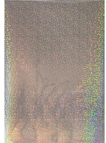 MZPOZB HeißPräGepapier A4 Heißprägepapier, Toner-Transferfolie, Laserdrucker, Kunststoff, Versiegelungsmaschine, speziell, DIY, bunt, 50 Stück(Color-01)