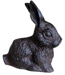 Unbekannt Gartenfigur Hase Gusseisen