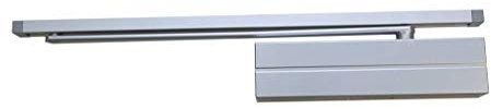 Tesa Assa Abloy DC150-EV1 Cierrapuertas con Guia Deslizante para Puertas, Plata