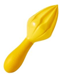 Prepara Juicy Juice Manual Hand Citrus Reamer for Lemons, Limes, and Oranges,Yellow