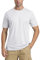 TACVASEN Herren Rash Guard Shirts Running Funktionsshirt Kurzarm Rundhalsausschnitt Quick Dry T-Shirt, Weiß, L