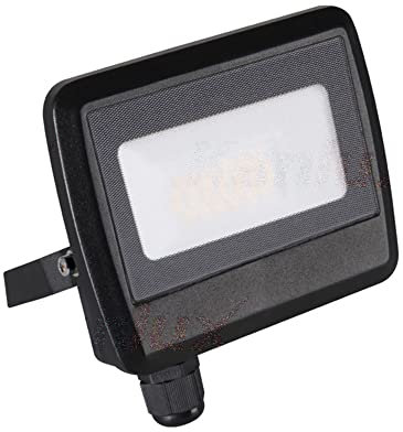 Manningham Lighting Antem LED Floodlight Security Light Outdoor Spotlight 20W 1600LM Bright IP65 Waterproof Garage Garden Car Park Construction Site 4000K Neutral White