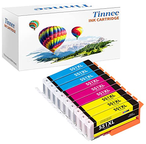 551XL Multipack Patronen Ersatz für Canon CLI-551 CLI-551XL Druckerpatronen Kompatibel für Canon Pixma MX725 MX920 MX925 MG5550 MG5650 iX6850 MG5400 MG5450 iP7200 iP7250 MG6450 MG6650 MG7500