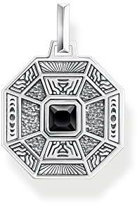 THOMAS SABO Anhänger Talisman und Lebensweg 925 Sterlingsilber, Geschwärzt