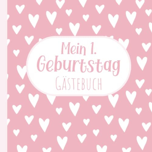 Mein 1. Geburtstag - Gästebuch: Erinnerungsbuch und Geburtstagsdeko für Jungen- Platz für Glückwünsche und persönliche Andenken - Geschenk Mitbringsel zur Party