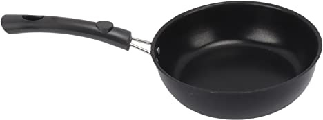 Pan Stekpanna Omelett Liten Pan Home Less Smoke Steak Steak Pan Non Stick Flat Botten Induktionsspis Pan for Home Restaurant (20 cm)