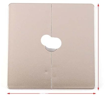 KEOJI 1PCS Wall Wire Hole Cover 86 Type Junction Box Outlet Cable Protector Pipe Plug Decor Cover Snap-on Plate New-Junction Box
