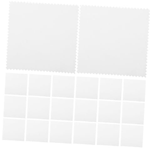 Cabilock Paños De Limpieza para Joyas y Plata 8x8 Cm Microfibra Suave Paño para Pulir Plata y Gemas Personal Uso Diario Pack 100 Unidades
