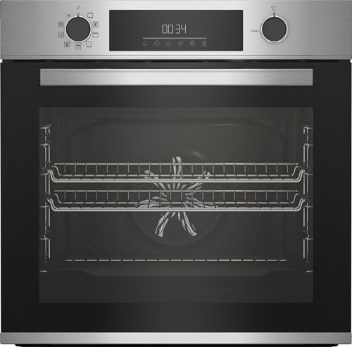 Beko BBIE12301XMP - Forno elettrico, grill, 72 litri, pirolitico, Classe energetica A