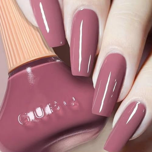 Major Dijit Vernis à ongles à séchage rapide rose foncé vernis à ongles d'été Nail Art vernis à ongles normal 0.42 fl oz.