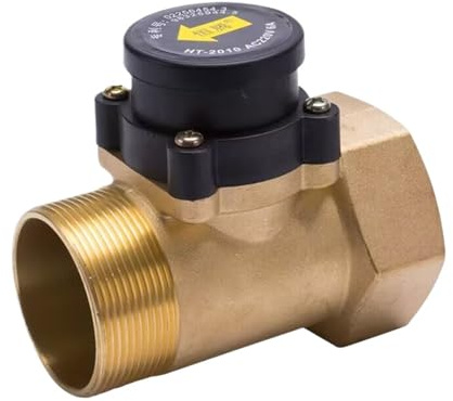 HT800 HT-30 1 one Inch Boosting Circulation Water Pump Flow Sensor Switch Electronic Magnetic Pipe Pressure Control Valve 32MM(HT-30 1inch 110V)