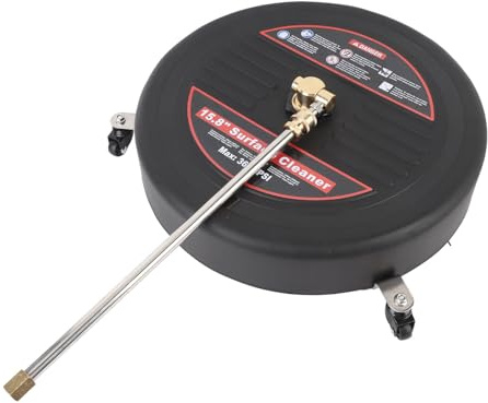 3600 PSI Pressure Washer Cleaner, Constructed with Stainless Steel, for Driveways, Patios,Decks, Ideal for High Pressure Washers, Efficiently Removes Grimes