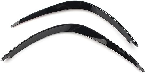ALaaaaL Ailettes de Séparation de Pare-Chocs Avant,pour Mercedes Benz 2019 2020 W177 A-Class Sport A180 A200 A220 A260 A35 AMG,Spoiler Kit Carrosserie Becquet Pare-Chocs Avant Voiture ABS