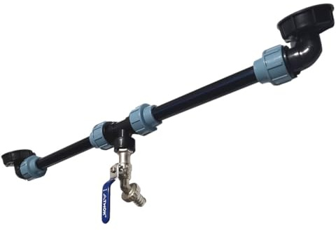 Carrier Connector - Spout Valve, Carrier Tank Connector Coarse Thread Pipe | Ton Drum Series Coupling, Water Tank Sealing Ring Prevent Leak, Water Pipe