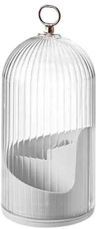 Soporte de cepillo de dientes oculto | Caja de almacenamiento de lápiz labial a prueba de polvo | Soportes de cepillo de dientes de baño de 3 ranuras giratorias con tapa deslizante, para cepillos de m