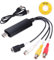 Convertidor de vídeo y audio USB, USB 2.0 Audio Video Dispositivo VHS Mini DV, convertidor VHS a digital, adaptador de cassette VHS, para Mac y PC, compatible con Windows 11 10 8 7 XP