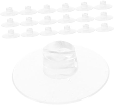 HYTROVE 30pcs Wire Fixing Suction Cup Cup Hooks for Cord Management Clips Cord Organizer Plastic Material Designed for Home Office Use Effectively Wire Clamps for Cables