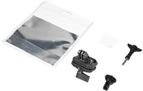 BUBEFSKD De Caméra À Dégagement Rapide Pinces Pare-Brise avec Cadre en Aluminium Et Angles Prise Vue Flexibles À 180 ° Caméra Vélo en Aluminium