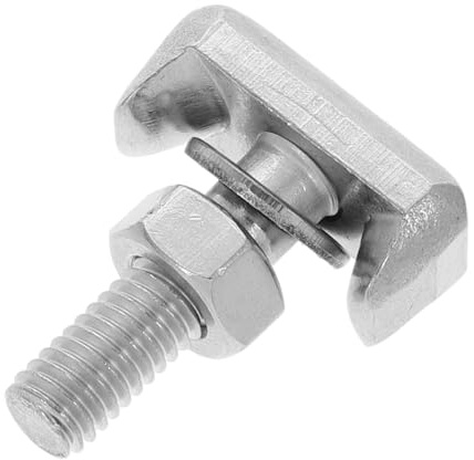 Alipis Bulloni Terminale Batteria Auto in Acciaio Inossidabile Clip Viti Fissaggio Stabili e Resistenti per Connessione Sicura Batteria Installazione Facile e Veloce