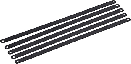 Dapetz ® Hacksaw Blades 5PCS 24 TPI Bi-Metal Flexible High Speed Steel Hacksaw Blades 12” 300mm Cuts Mild Steel & Soft Non-Ferrous Metals