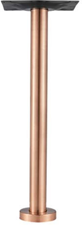 Möbelstützfußhöhe 70-110cm Roségold Möbelfuß Tischstützfüße, mit rutschfesten Tischbeinen Barstützfüße Restauranttischstützfüße aus Edelstahl