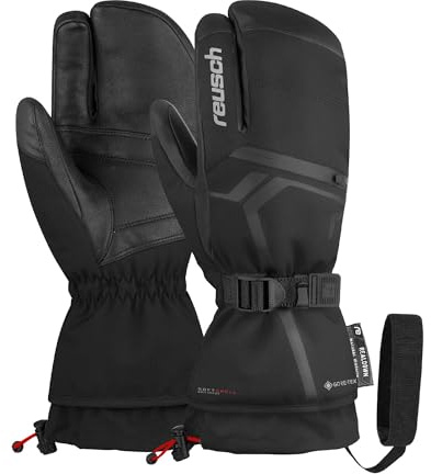 Reusch Gore-TEX Lobster Skihandschuhe für Herren & Damen | extra warm | wasserdicht, atmungsaktiv, Daunenisolierung, 3-Finger-Winterhandschuhe für Ski, Größe 6,5-11, Down Spirit GORE-TEX Lobster